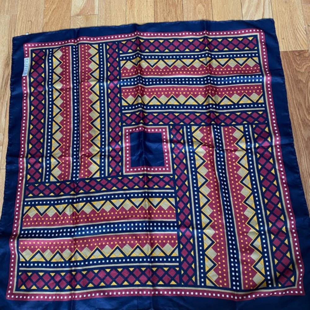 Vintage Givenchy 100% silk scarf